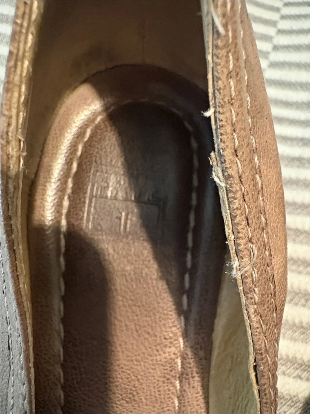 Frye Women's Brown Round-Toe Ballet Flats